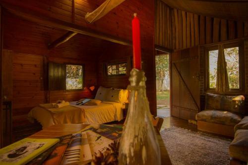 Hostal Canto Da Lua Chal�s E Api�rio