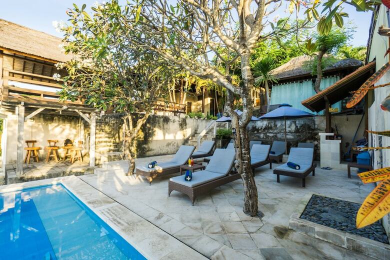 Apartamento Ware Ware Surf Bungalow Lembongan