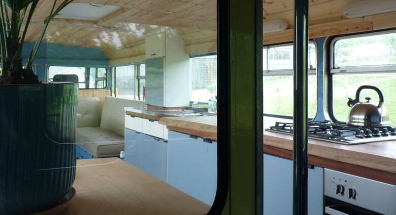 Ceridwen Glamping, Double Decker Bus And Yurts