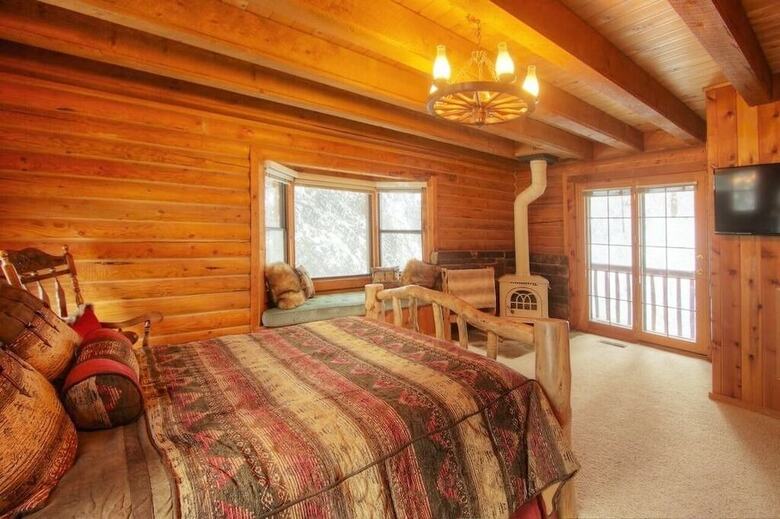 Log Cabin On The Stream