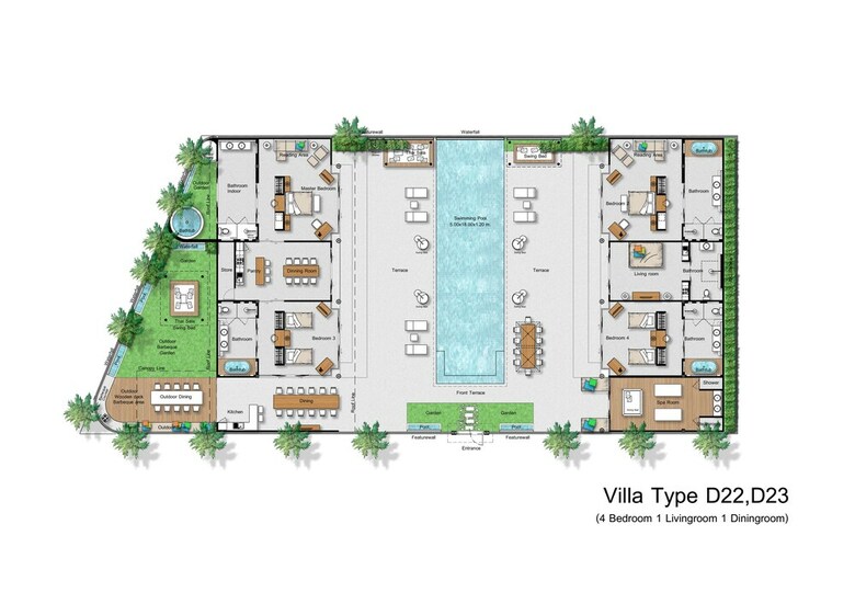 Apartamento Dhevan Dara Resort & Spa