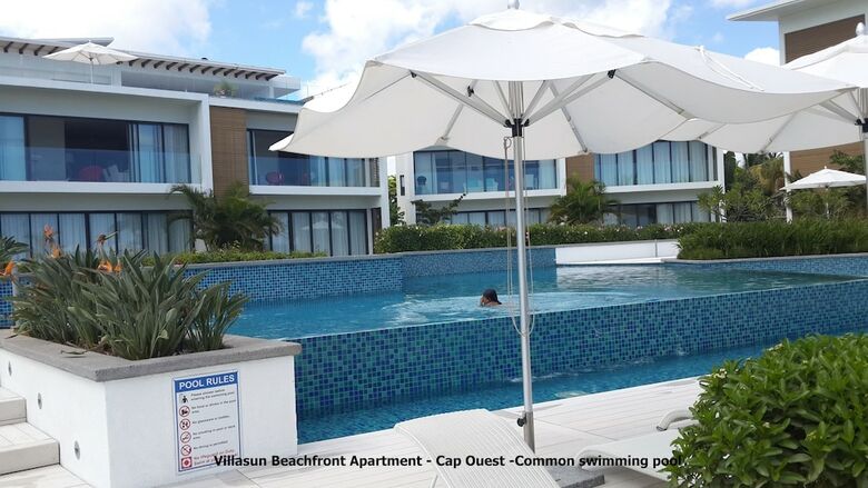Villasun Seafront Apartment At Cap Ouest