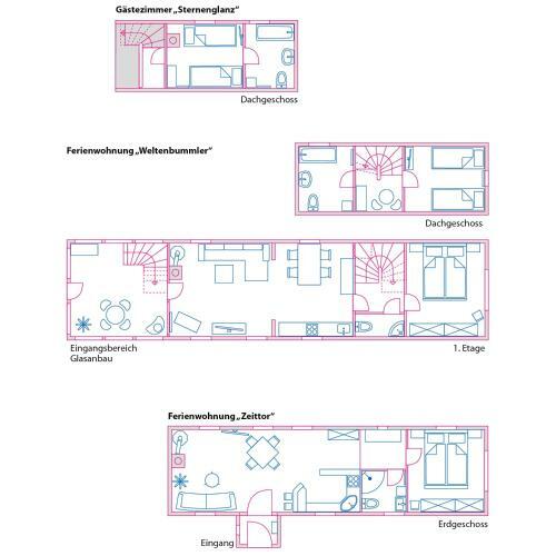Apartamento Ferienwohnung Zeit-tor