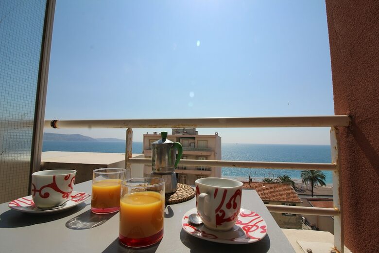 Apartamento Nice Booking Le Kappas Balcon Vue Mer
