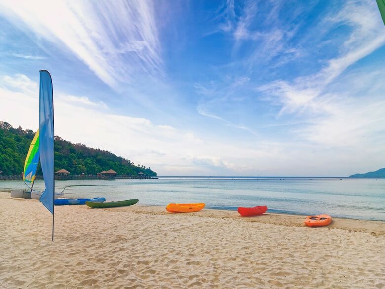 Apartamento Bunga Raya Island Resort & Spa