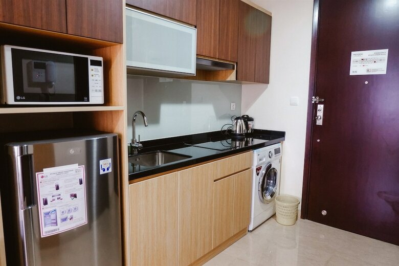 Studio At Menteng Park Apartment With City View