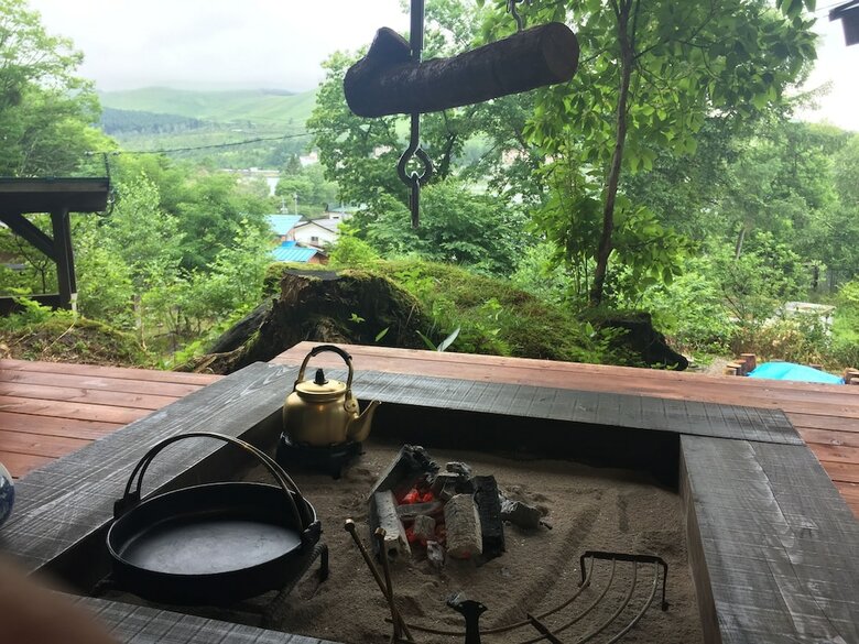 Takibi Hut - Campsite