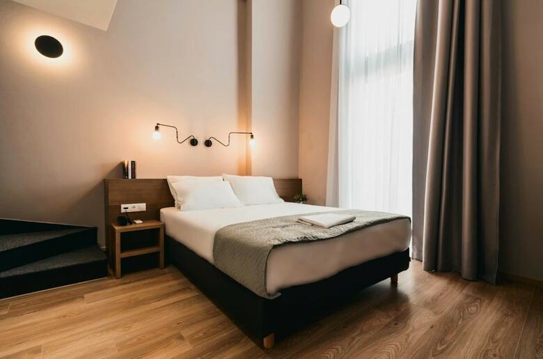 Hotel Bed In Athens