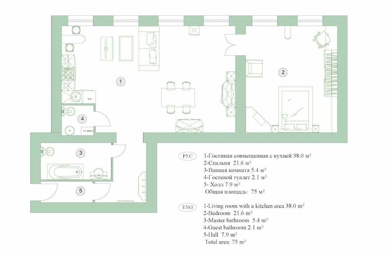 Feelathome Apartments On Millionnaya