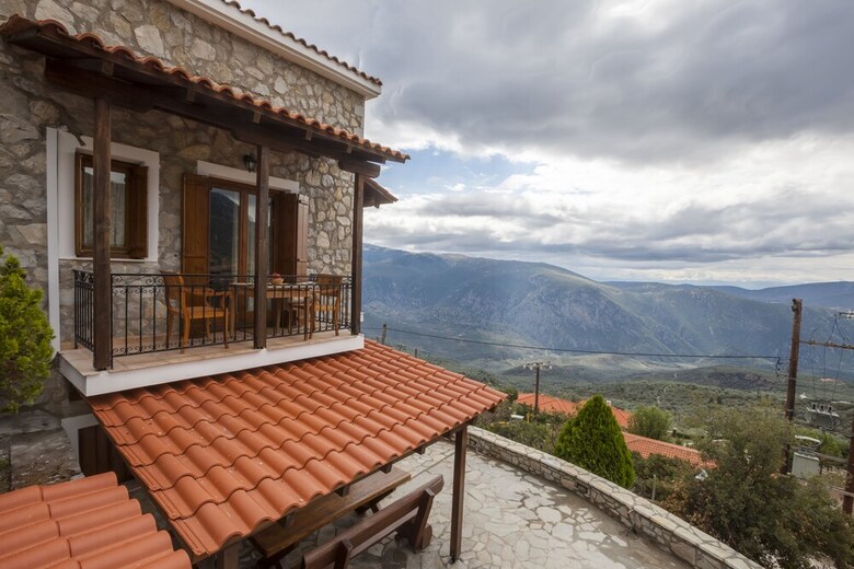 Rock Dandy, Deluxe Chalet, Arachova | Delphi. Private Sauna
