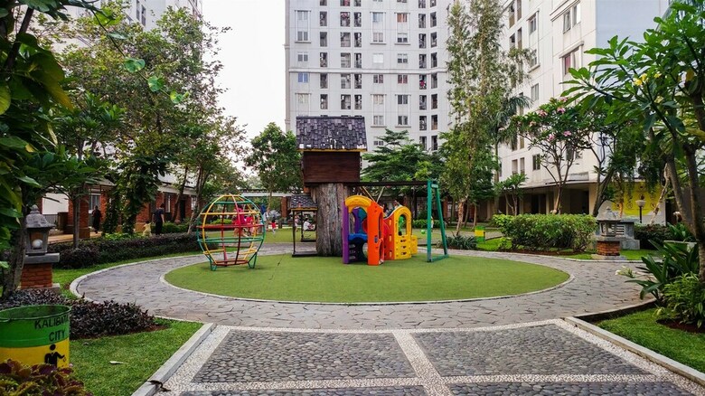 Spacious 3br At Green Palace Apartment