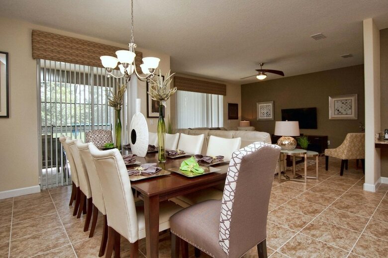 Paradise Palms- 6 Bedroom Pool Home-3150pp
