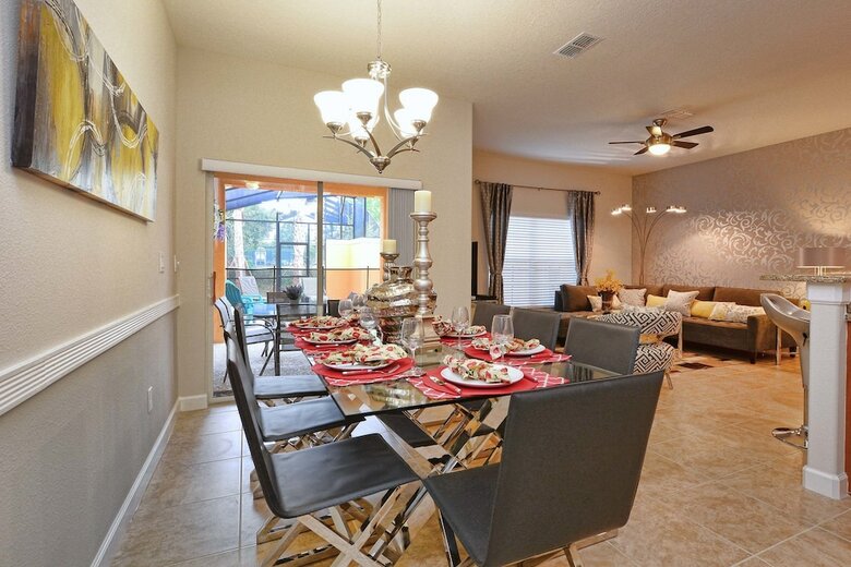 Paradise Palms-4 Bed Townhouse W/splashpool-3616pp