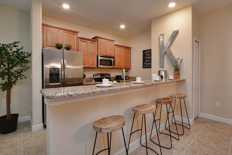 Paradise Palms-5 Bed Townhouse W/splashpool-3609pp