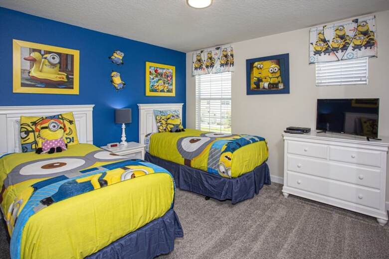 Minions Decor Vacation Home Sl4782