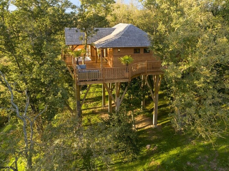 Cabane de Prestige Avec Jacuzzi Et Sauna Privatifs
