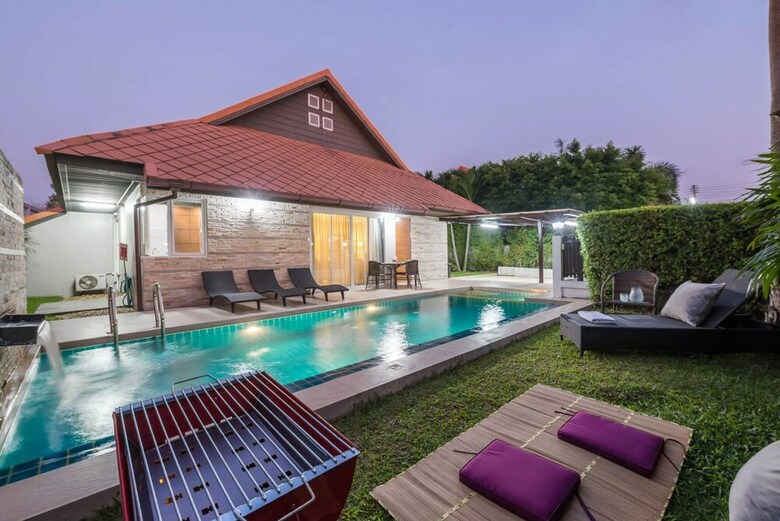 Anb Poolvilla Grand Modern 3br Jomtien