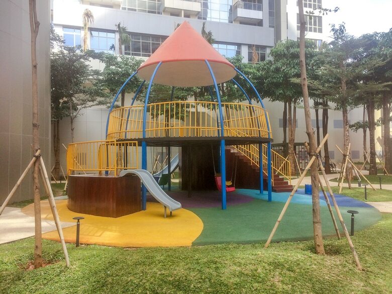 2br Apartment With Twin Beds At Taman Anggrek Residences