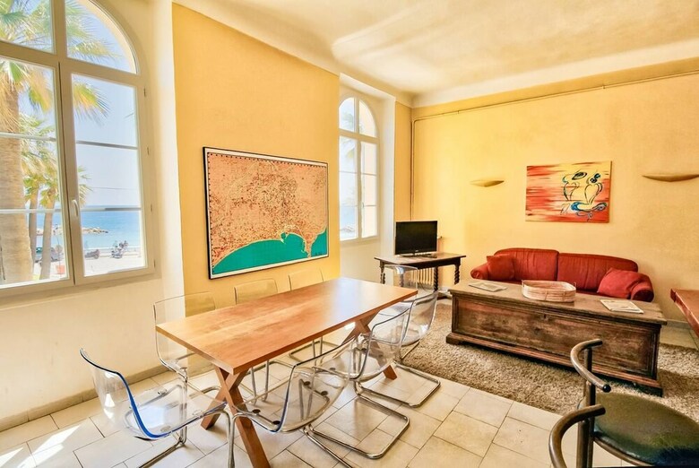 Apartamento Cannes: Appart 6 Pers + Terrace Facing The Sea!
