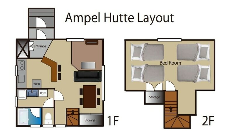 Cabana Ampel Hutte
