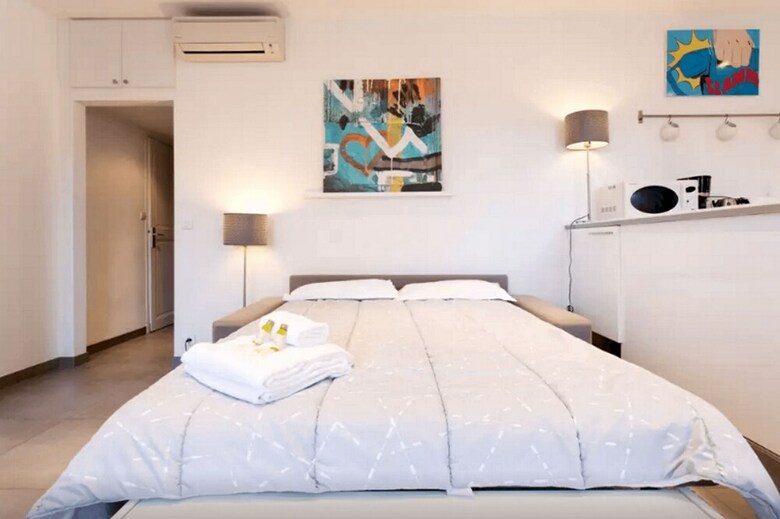 Apartamento Peaceful Studio Cannes Rue Florian