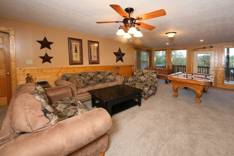 Mountain Shadow Lodge - Six Bedroom Cabin