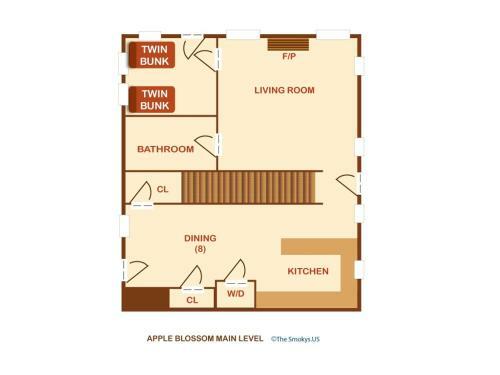 Apple Blossom 10 - Two Bedroom Chalet