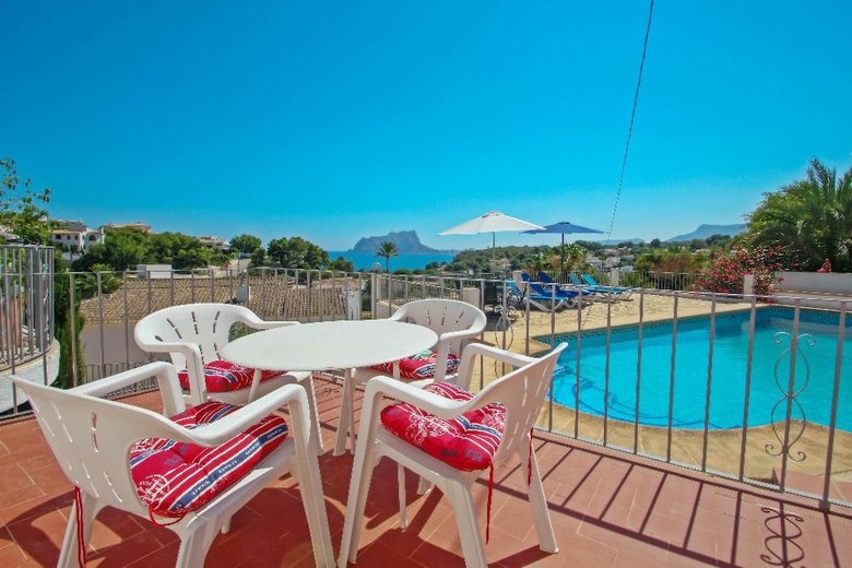 Anna-2 - Sea View Villa With Private Pool In Benissa