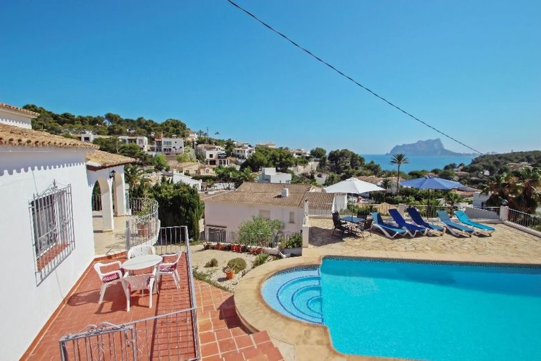Anna-2 - Sea View Villa With Private Pool In Benissa