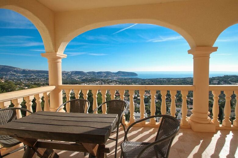 Mimo - Sea View Villa With Private Pool In Moraira-teulada