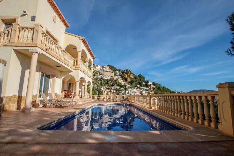 Mimo - Sea View Villa With Private Pool In Moraira-teulada
