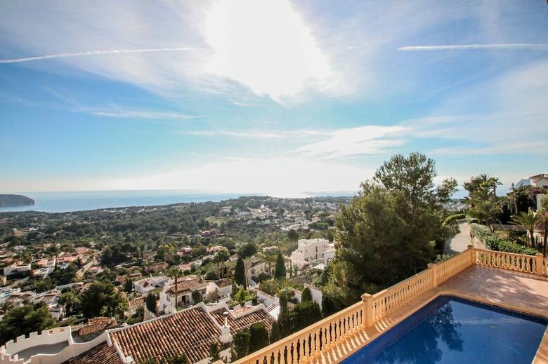 Mimo - Sea View Villa With Private Pool In Moraira-teulada