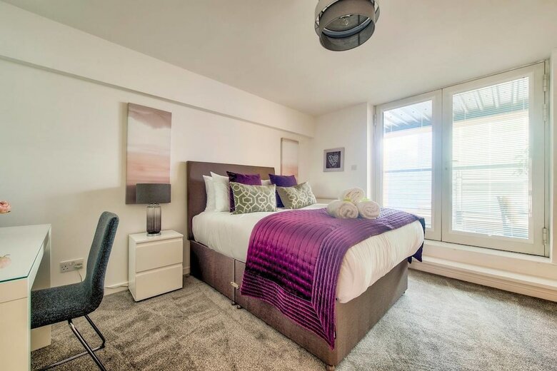 Apartamentos Stunning 2 Bed Apt In Merchant City With Parking