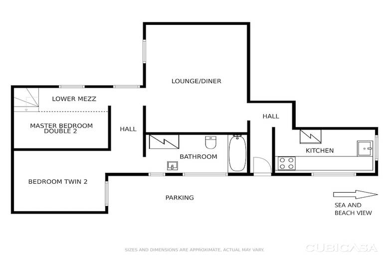 Beach Breeze Croyde 2 Bed / Sleeps 4-5 Sea Beach Views