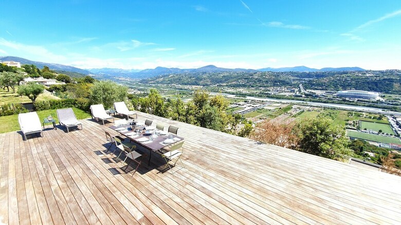Villa Californienne Vue Mer Piscine