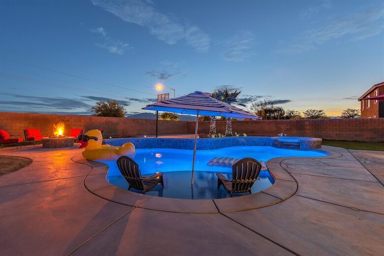 Coachella Splash Pad Four Bedroom House