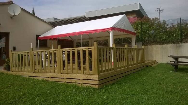 Camping L'agrion Bleu - Bungalow