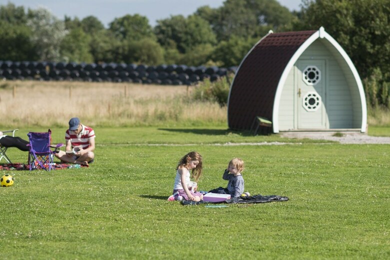Camping Pod Near Lake