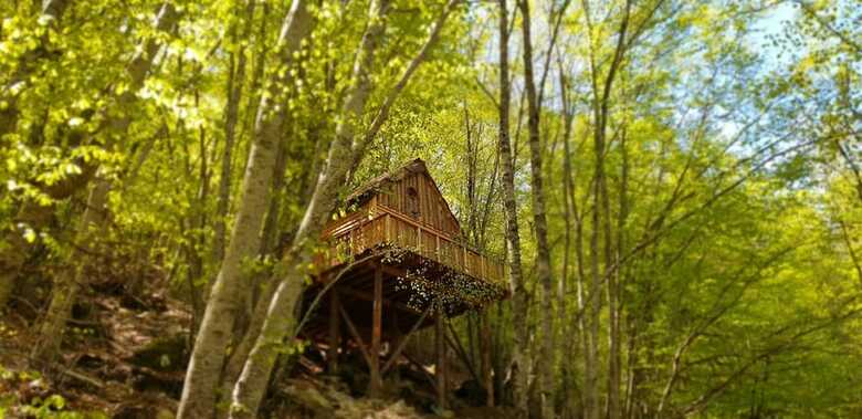 Bed & Breakfast Les Cabanes Enchant�es