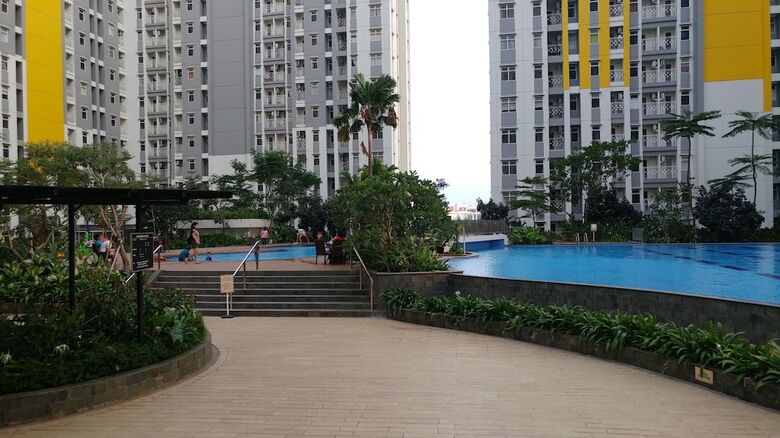Comfy Studio With City View @ Springlake Bekasi Apartment
