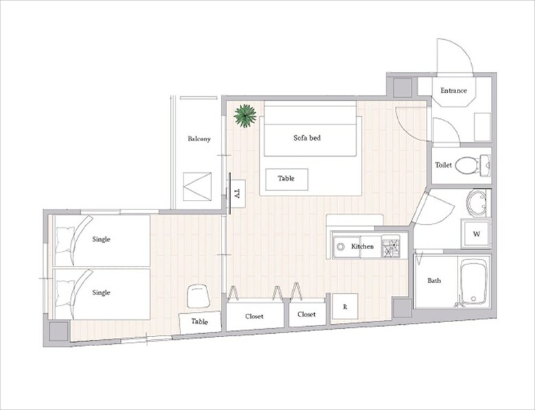 Apartamentos Residential Hotel Ikidane Chibachuo