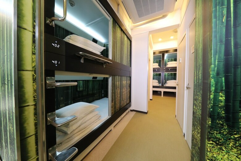 Shibuya Capsule Bamboo Hotel