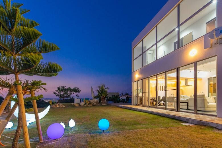 Luxury Hillside Villa With Sea Views