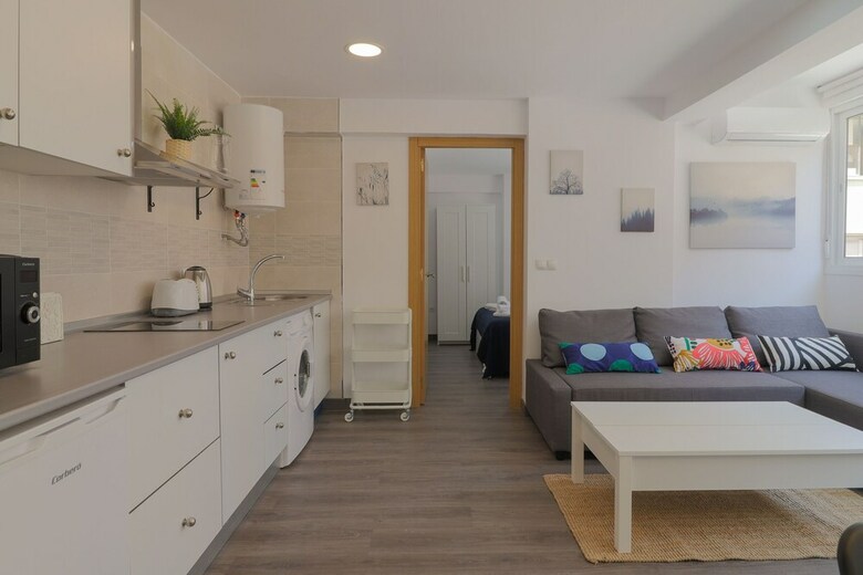 Bright M�laga Beach And Downtown Apartment
