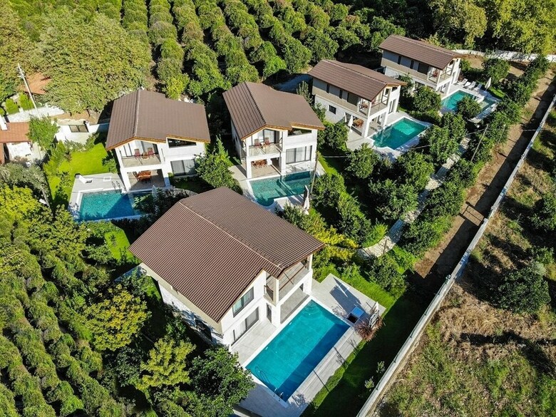 Fethiye'de Ozel Havuzlu Luks Villa Orange