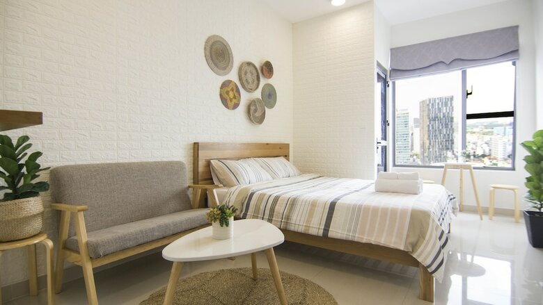 Apartamentos Saigon 9 - Rivergate Residence Infinity Pool-gym