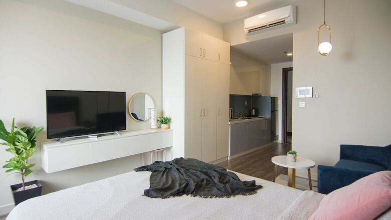 Apartamentos Saigon 9 - Rivergate Residence Infinity Pool-gym