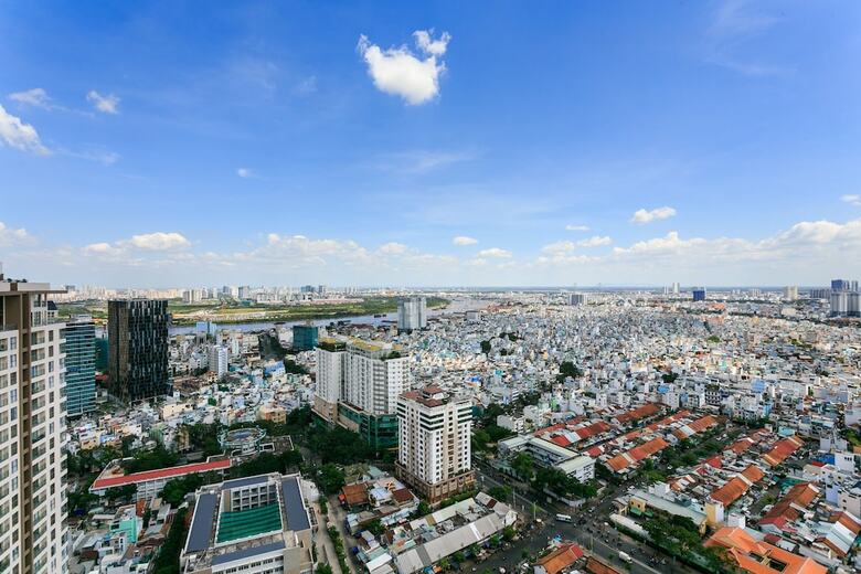 Apartamentos Saigon 9 - Rivergate Residence Infinity Pool-gym