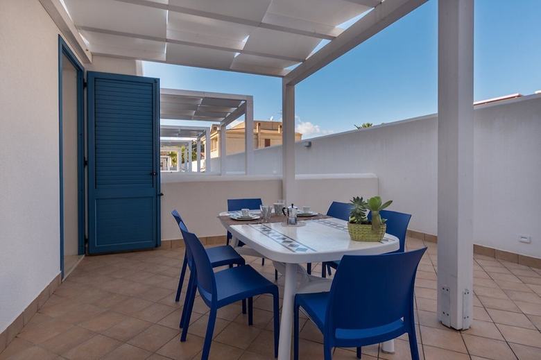 Apartamento I Tre Golfi Blu Mare Bilo Plus Con Veranda E Piscina