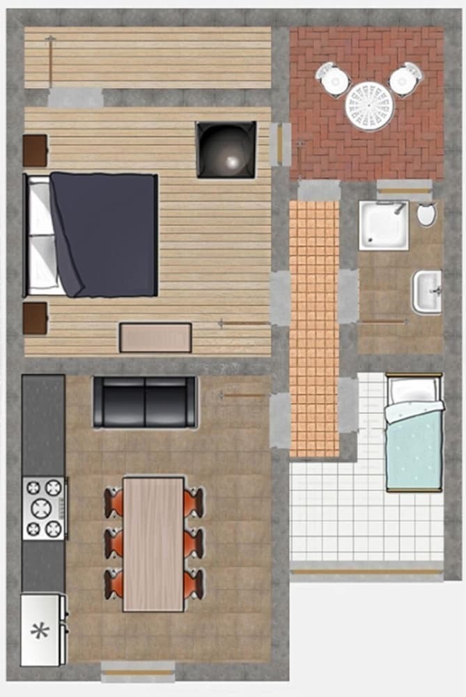 Apartamento I Tre Golfi Luna Turca